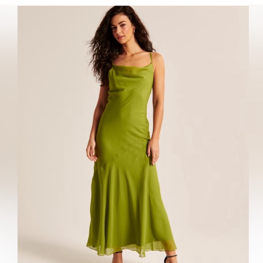 Abercrombie Cowl Neck Maxi Dress
